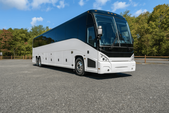 Bus Rental Company Brockton 56 Passenger Charter Bus